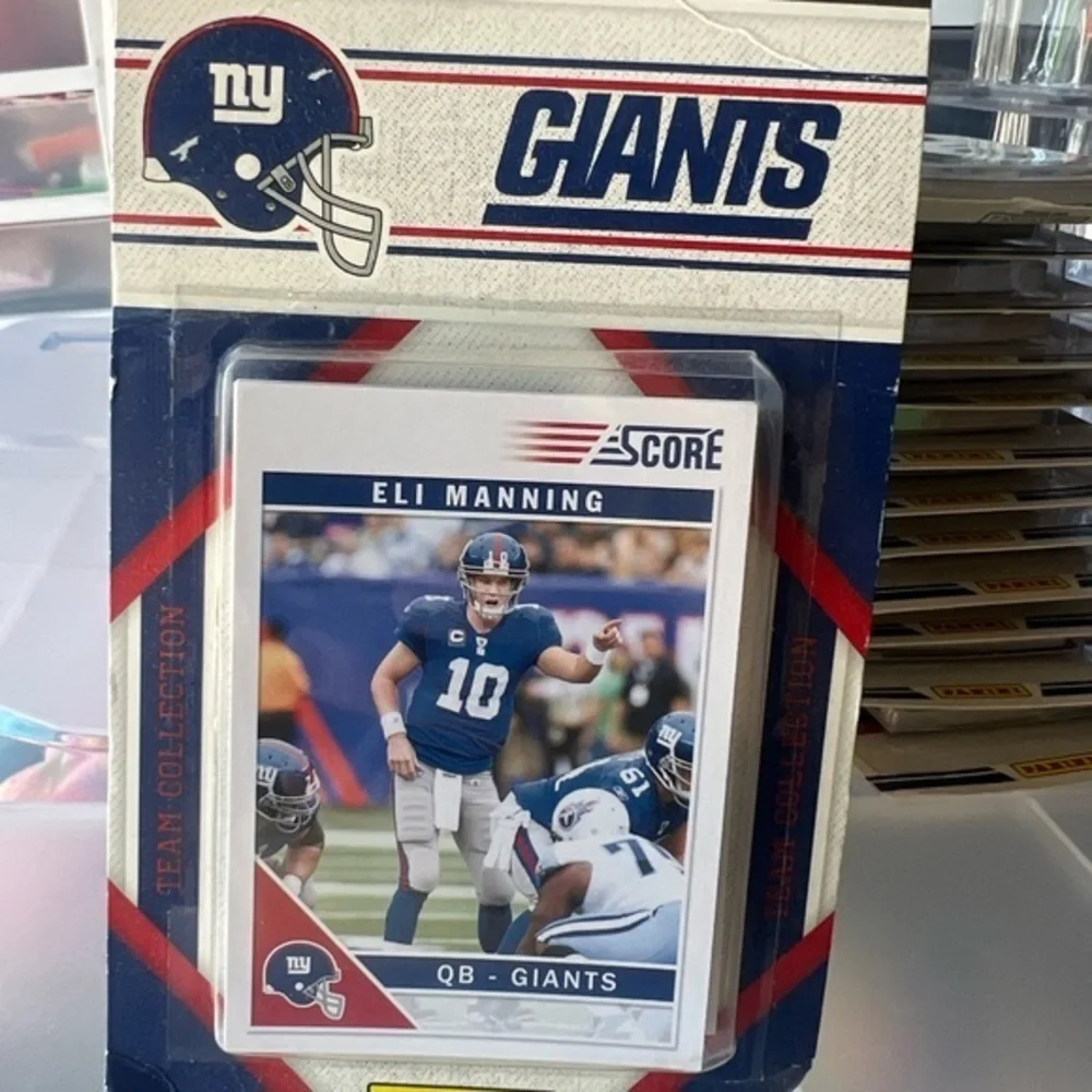 NFL NEW YORK GIANTS 2011 SCORE TEAM SET NEW